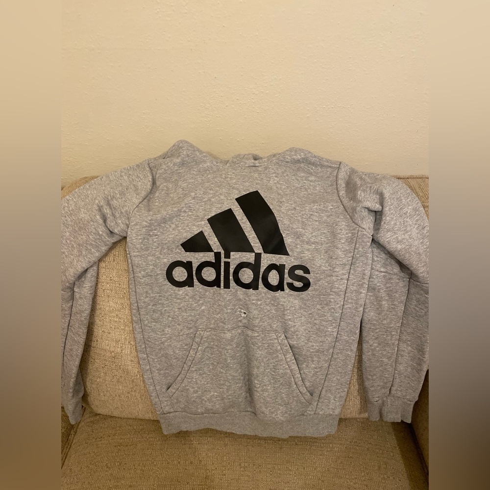 Womens Grey Adidas Sweatshirt